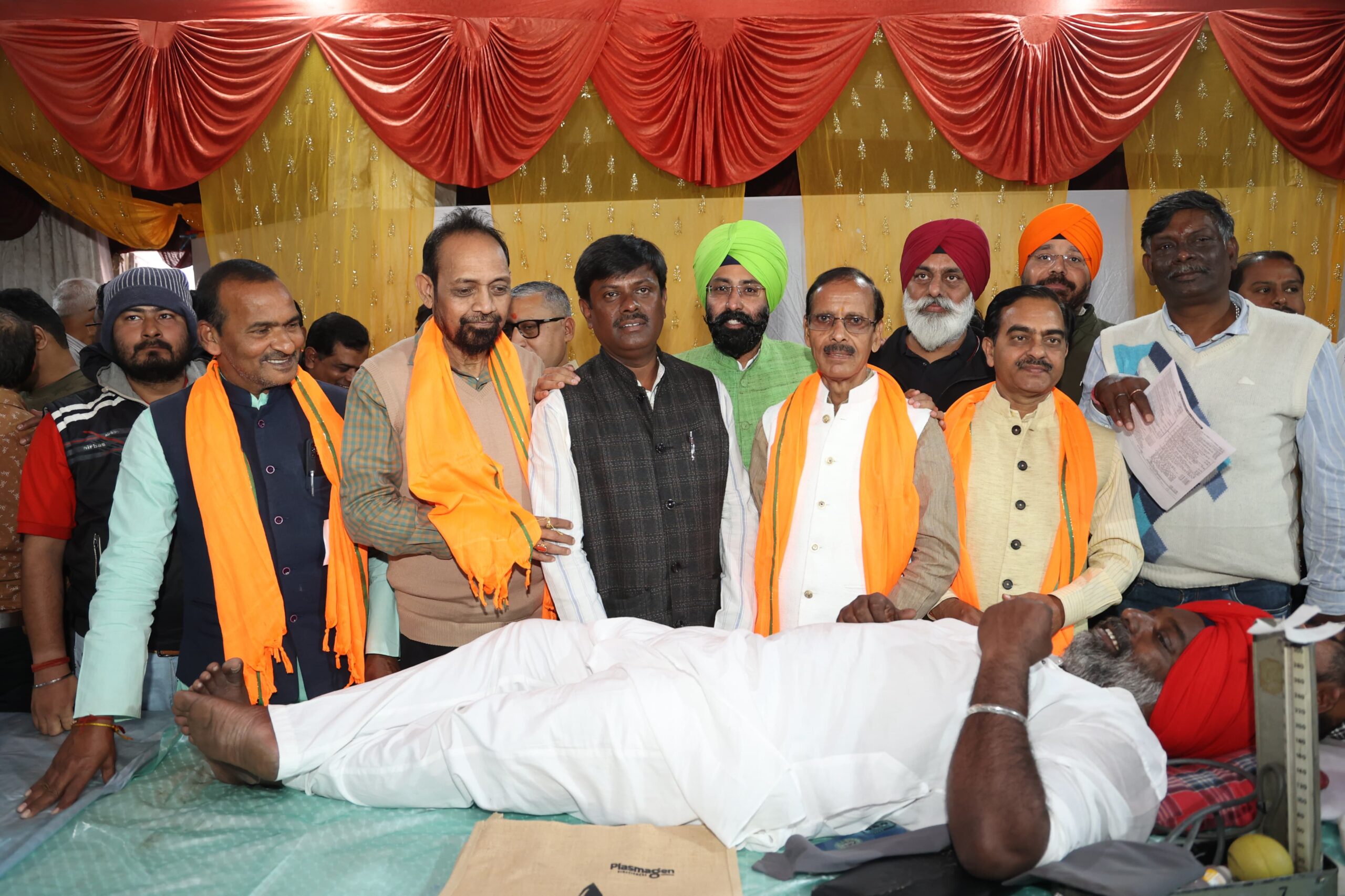 अटल बिहारी बाजपेयी की 100 वीं जयंती पर 354 यूनिट रक्त संग्रहित