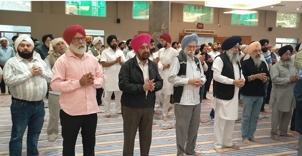 साकची गुरुद्वारा में पूर्व प्रधानमंत्री डॉ. मनमोहन सिंह को दी गयी श्रद्धांजलि