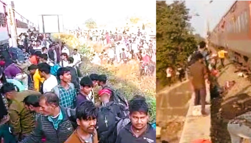 Jalgaon: पुष्पक एक्सप्रेस में आग की अफवाह फैलने से ट्रेन से कूदे यात्री,8 यात्री की मौत