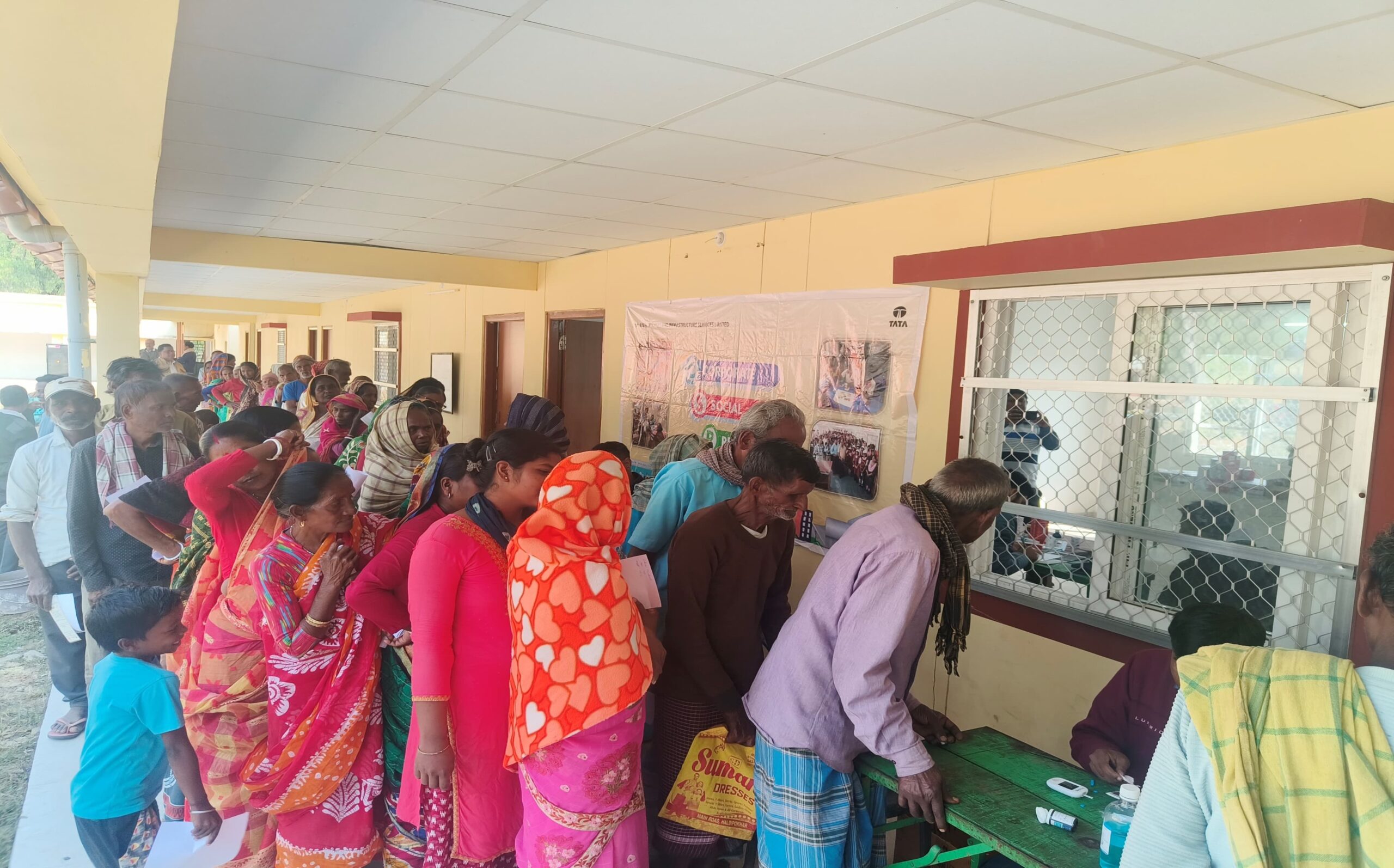 पोटका में टाटा स्टील यूआईएसएल ने चिकित्सा शिविर का किया आयोजन