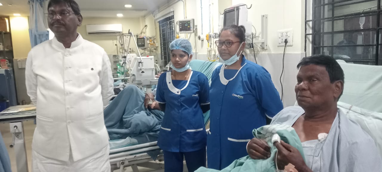 Potka: जयहरि का कुशलक्षेम जानने अस्पताल पहुंचे अर्जुन मुंडा, जानिए कौन हैं जयहरि