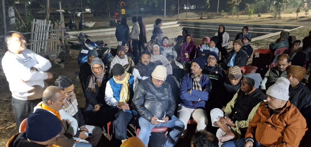 Jamshedpur: अखंड संकीर्तन की तैयारियों को लेकर गोविंदपुर में वार्षिक आम सभा का हुआ आयोजन