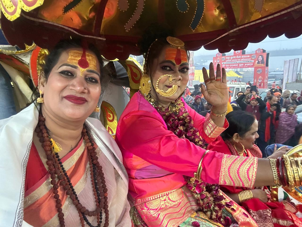 Mahakumbh में किन्नर अखाड़े की महामंडलेश्वर बनी झारखंड की रोज मौसी