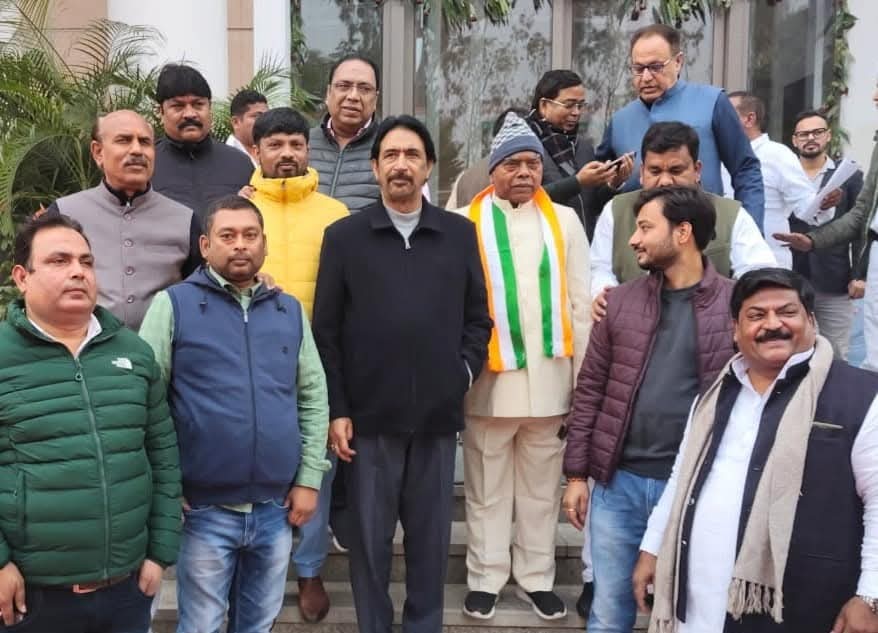 Jamshedpur: नई दिल्ली में कांग्रेस के नए मुख्यालय के उद्घाटन में शामिल हुए शहर के कांग्रेसी