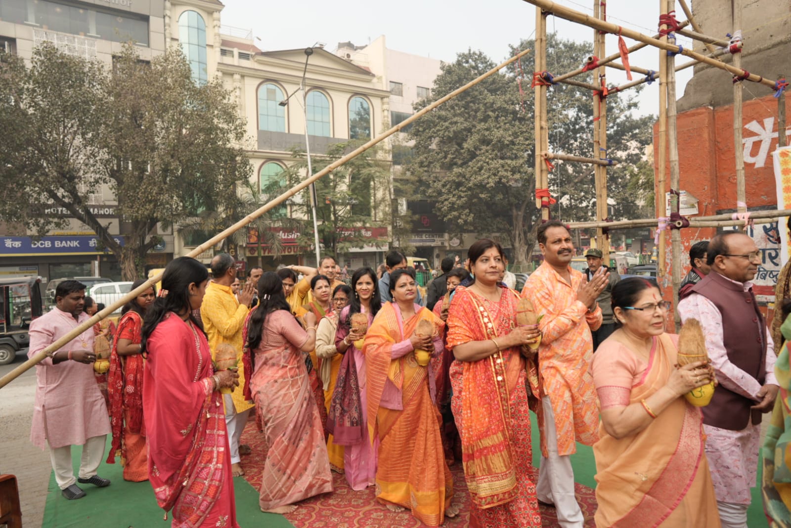 Jamshedpur: श्री श्याम बाबा के प्राण प्रतिष्ठा अनुष्ठान के दूसरे दिन निकली कलश यात्रा, 51 जोड़े हुए शामिल