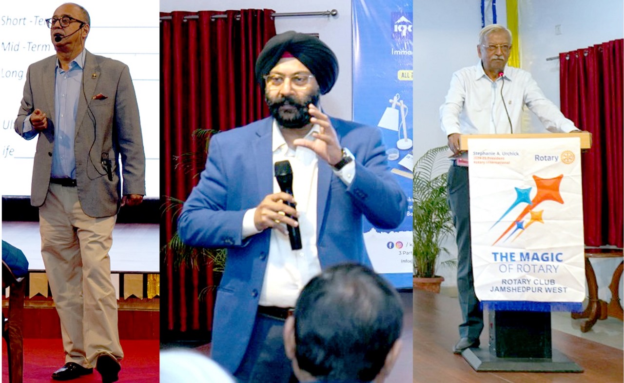 Jamshedpur: रोटरी क्लब ऑफ जमशेदपुर वेस्ट का ‘पंख’ कार्यक्रम में नेतृत्व और सामुदायिक सेवा पर विशेष सत्र आयोजित