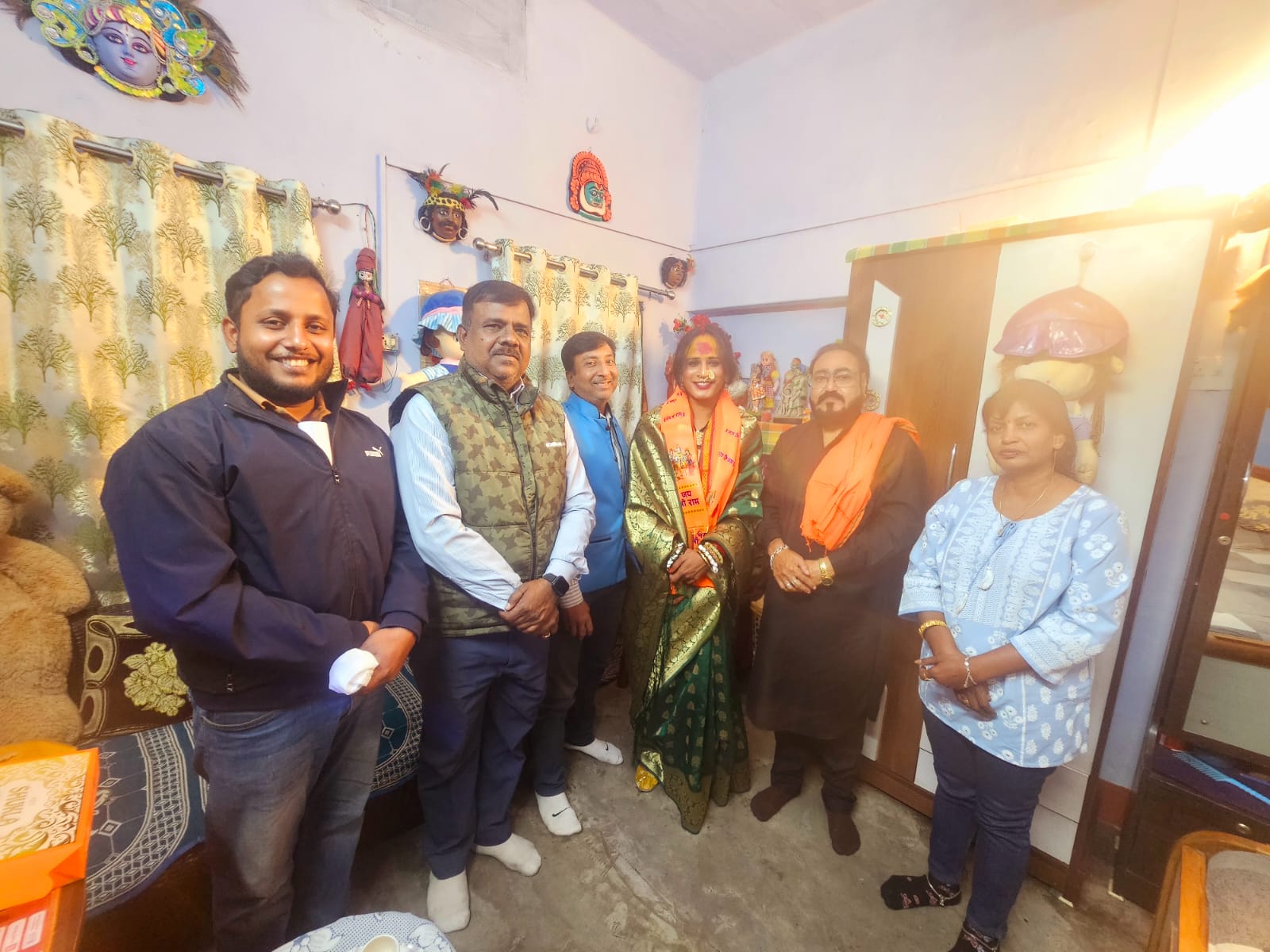 jamshedpur : झारखंड की किन्नर समाज की पहली महामंडलेश्वर अमरजीत जी का हुआ स्वागत