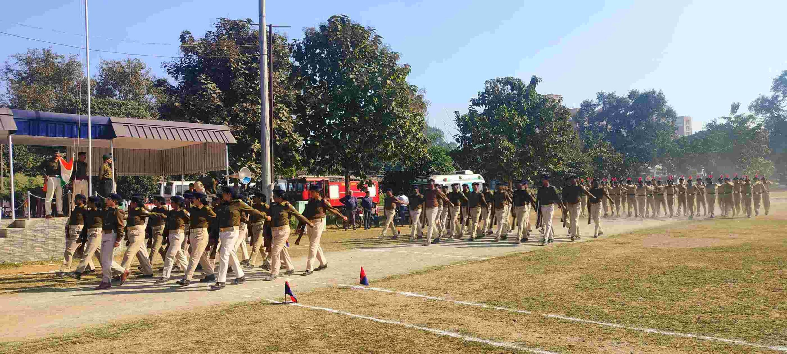 Jamshedpur: गणतंत्र दिवस परेड पूर्वाभ्यास शुरू, 24 जनवरी को फुल ड्रेस रिहर्सल