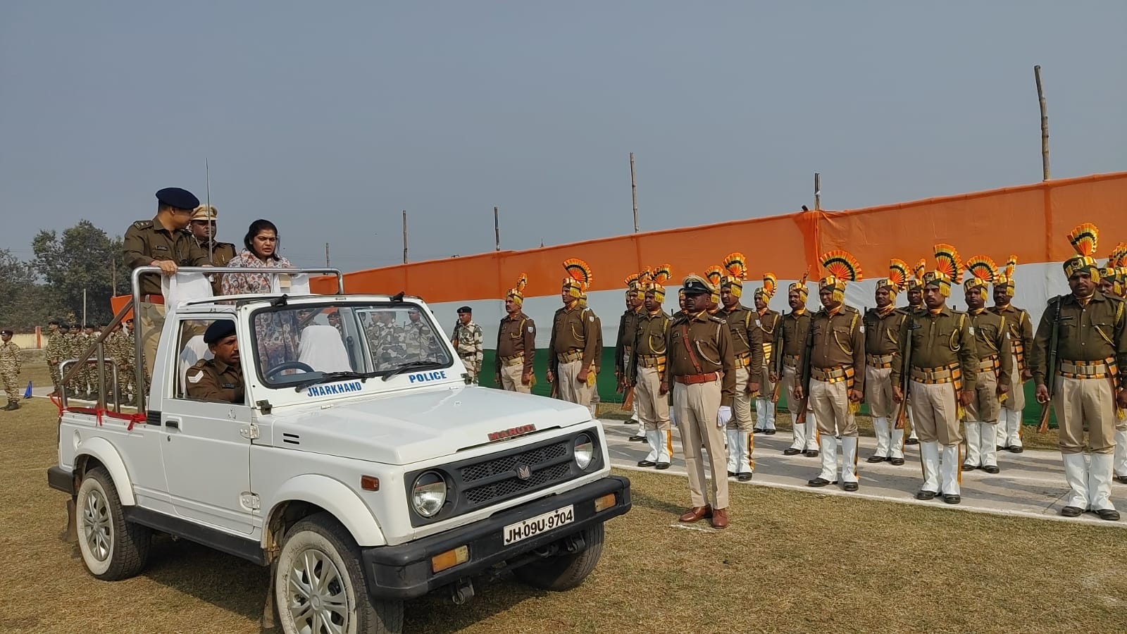 बोकारो : फुल ड्रेस रिहर्सल आयोजित, डीसी ने व्यवस्थाओं का लिया जायजा