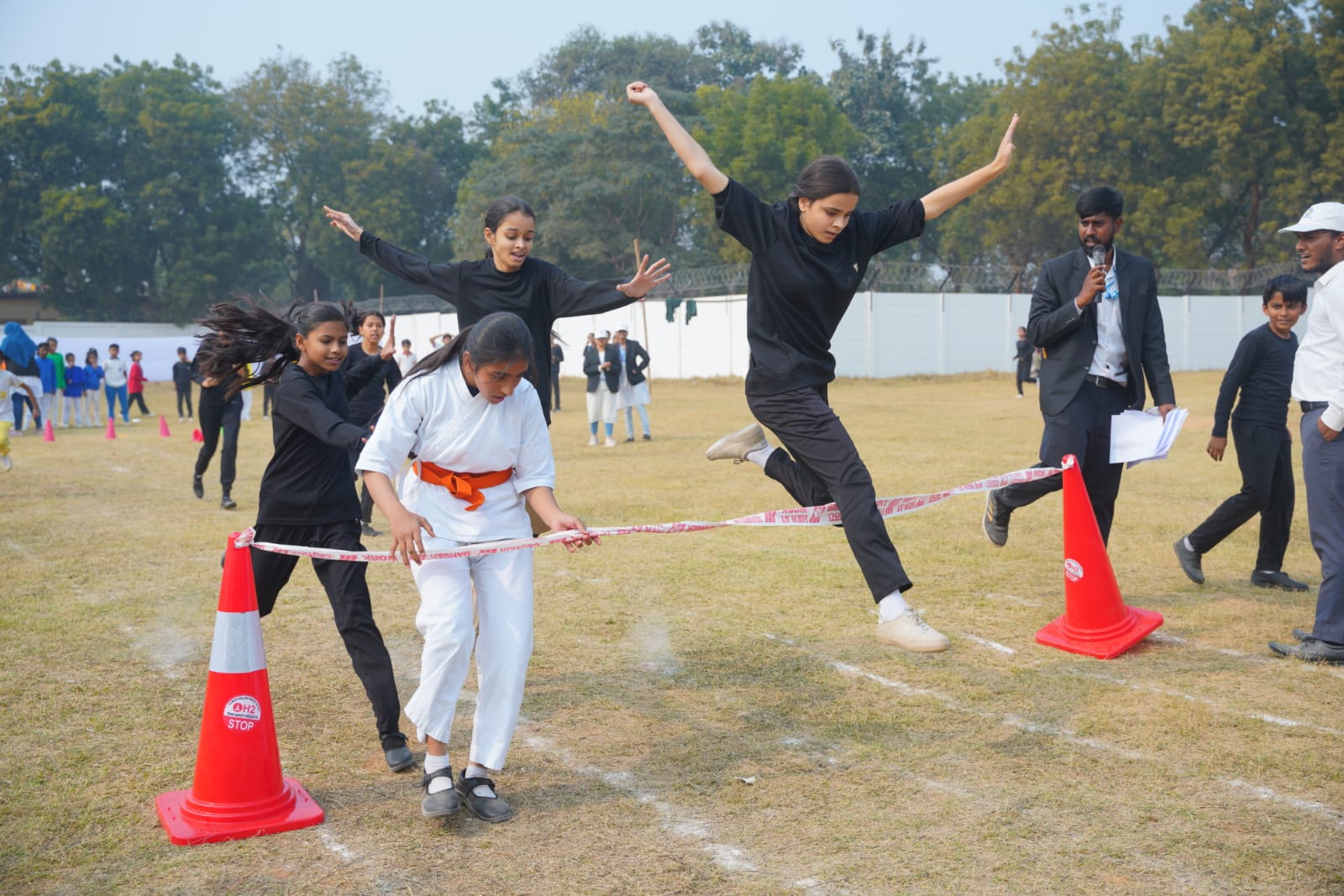 Jamshedpur: Kids International में में खेल महोत्सव की रही धूम