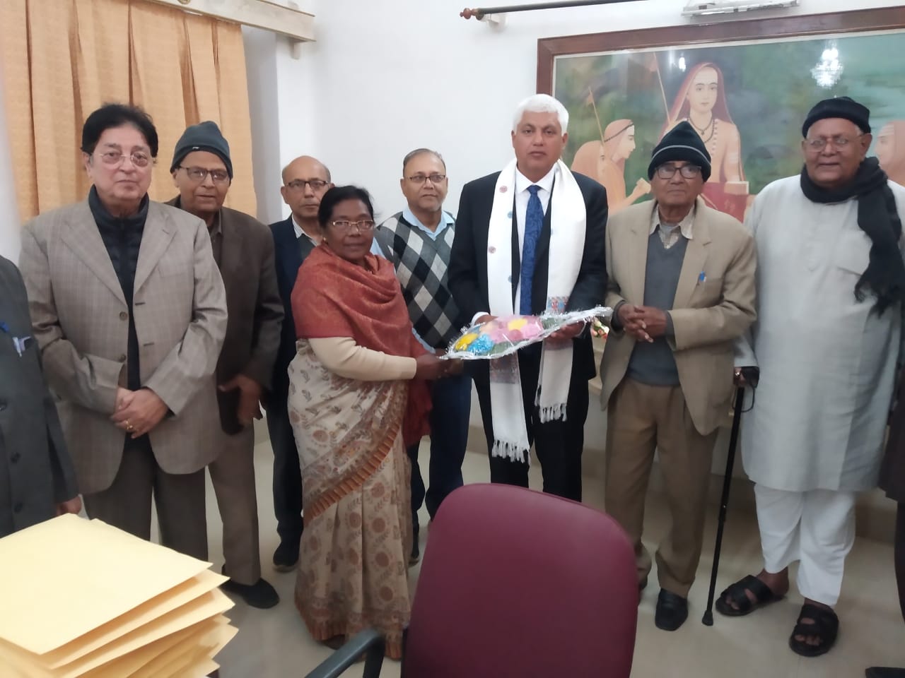 Deoghar: अशोकानंद झा बने हिंदी विद्यापीठ के व्यवस्थापक