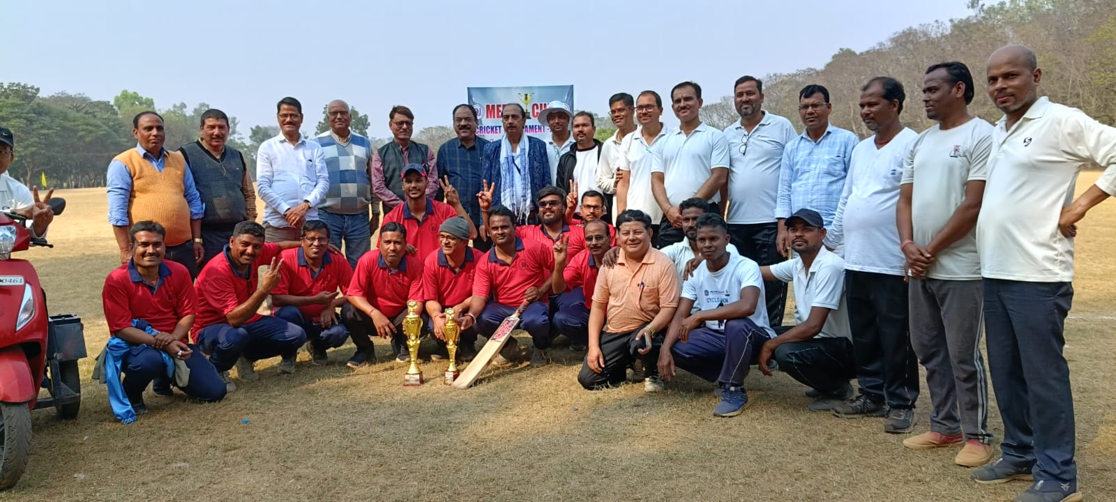 Jamshedpur: Press Club द्वारा आयोजित मीडिया कप के चौथे दिन बिस्टुपुर बेमिसाल ने दर्ज की शानदार जीत