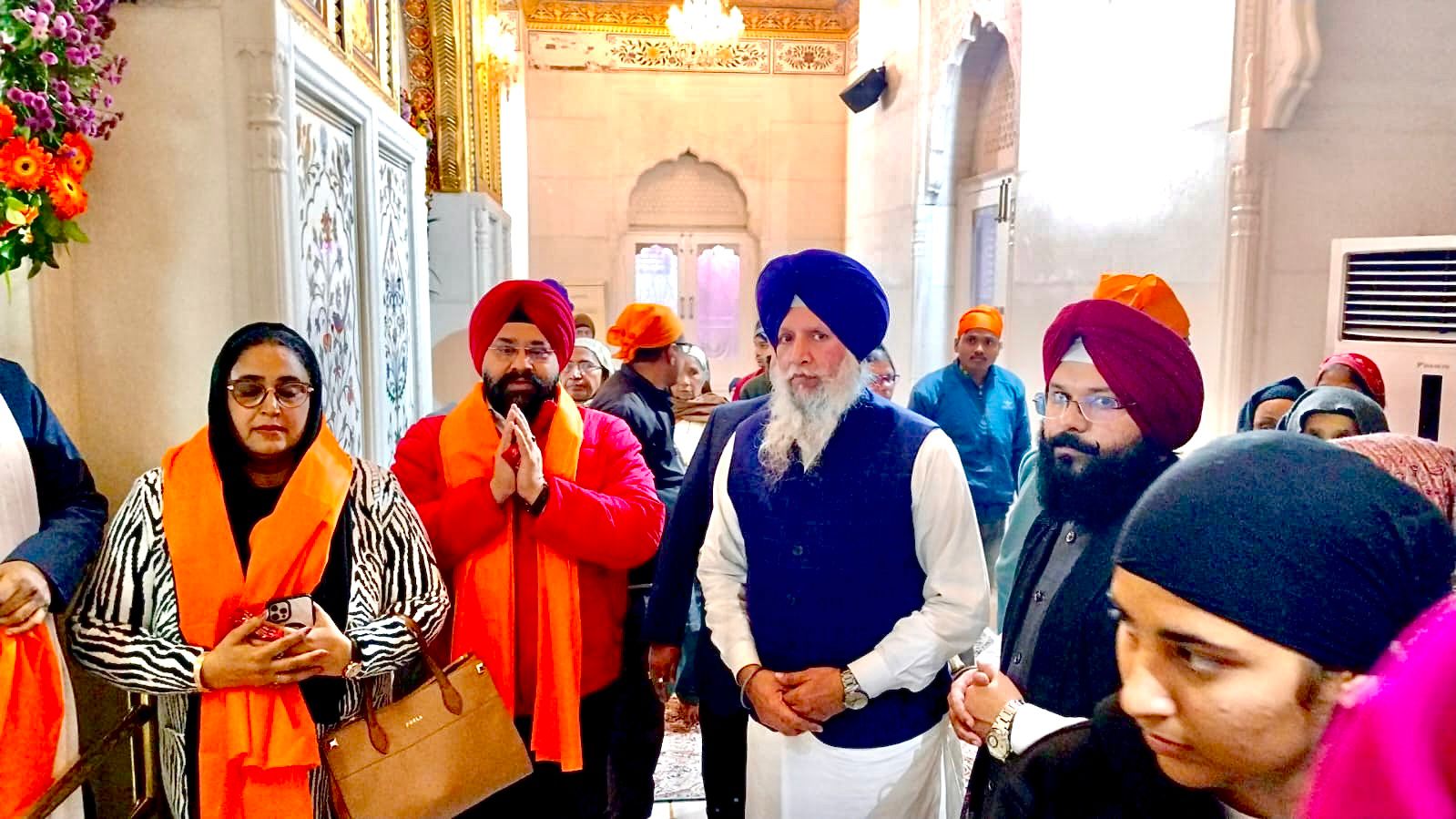 अमरप्रीत सिंह काले ने पटना साहिब का दर्शन कर मत्था टेका