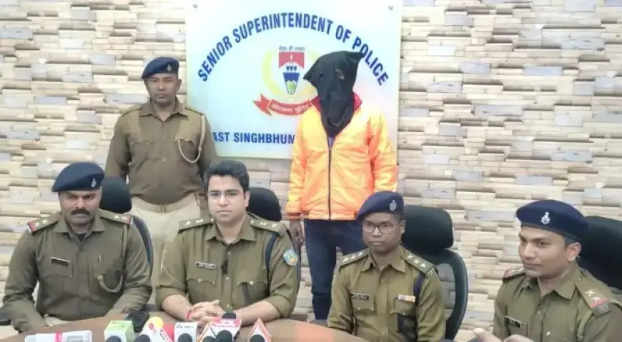 Jamshedpur : टोनी सिंह हत्याकांड मामले का मुख्य आरोपी गिरफ्तार, देसी पिस्तौल व कारतूस बरामद