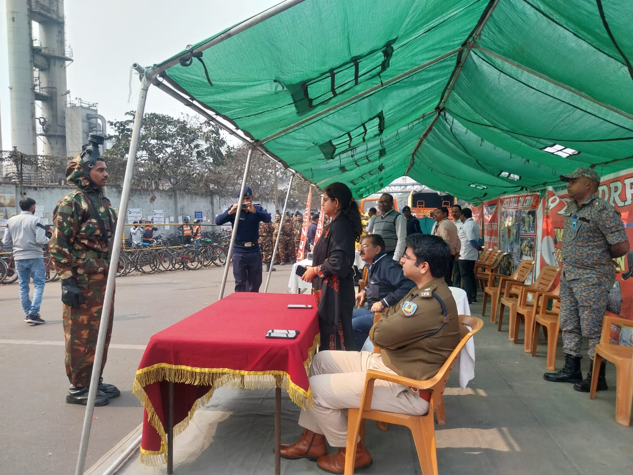 Jamshedpur : टाटा स्टील में गैस रिसाव बताकर संयुक्त कार्यबल ने आपातकालीन स्थिति में तैयारियां परखी