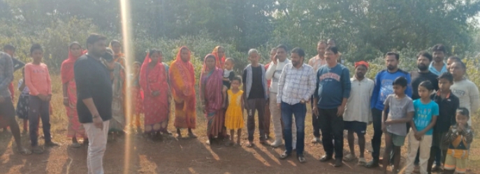 कदमाशोली से पाथरडांगा तक जर्जर सड़क का विधायक ने किया निरीक्षण