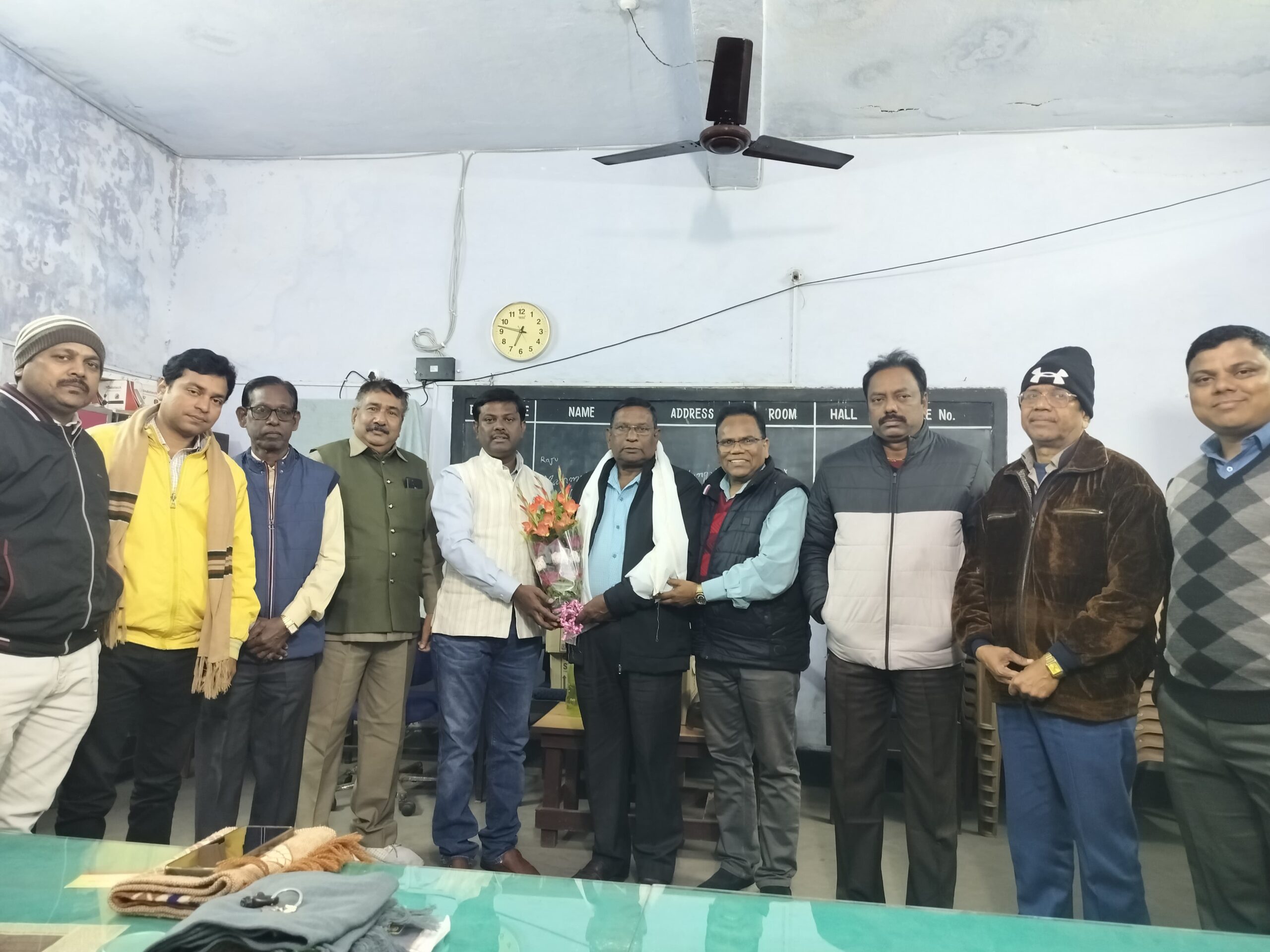 तेली साहू समाज ने नव निर्वाचित केंद्रीय महामंत्री को किया सम्मानित