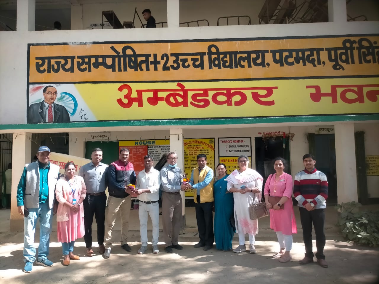 Patamada : राज्य संपोषित उच्च विद्यालय में निःशुल्क स्वास्थ्य जांच कैंप का आयोजन