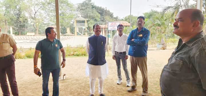 Jamshedpur : सिदगोड़ा सूर्य मंदिर में संगीतमय श्रीराम कथा 22-28 तक,  मुख्य संरक्षक रघुवर दास ने कथा स्थल का निरीक्षण कर तैयारियों का लिया जायजा