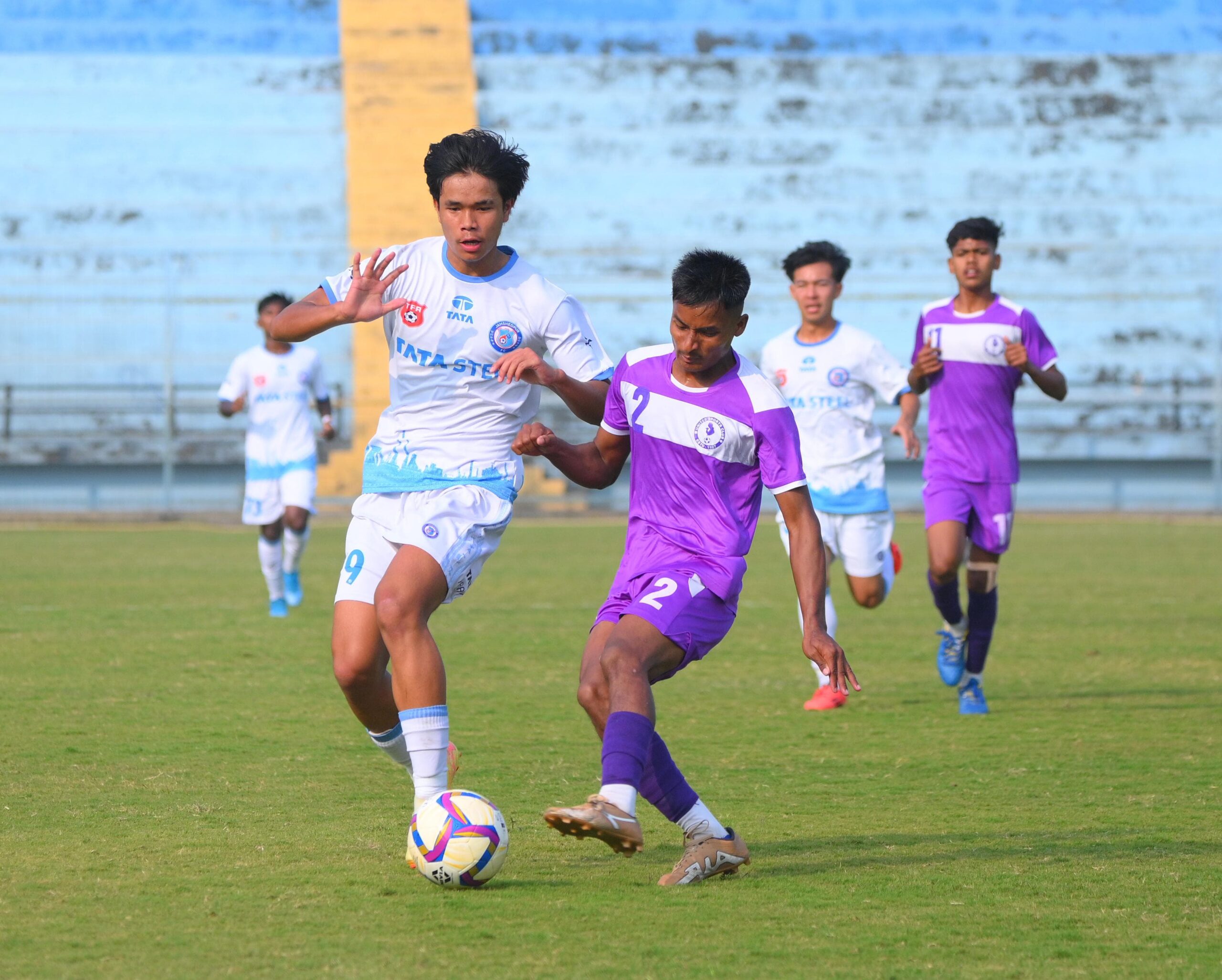 Jamshedpur:  जेएफसी रिजर्व ने नॉर्थईस्ट यूनाइटेड एफसी को कड़े मुकाबले में 2-2 से बराबरी पर रोका