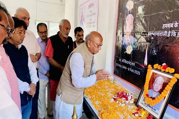 Jamshedpur : संगठन के लिए पूर्णतः समर्पित, कार्यकर्ताओं के लिए लड़ते थे सच्चिदानंदः सरयू