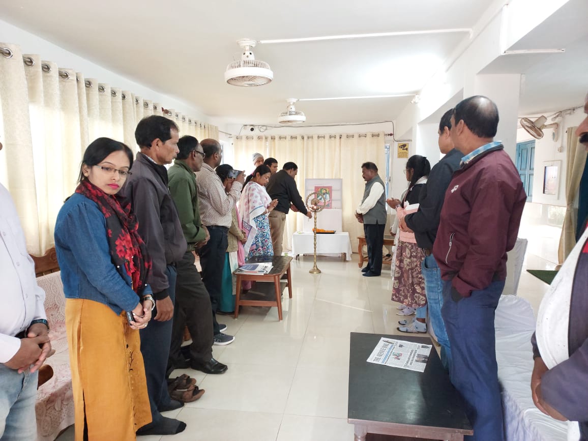 Gua : नोवामुंडी कॉलेज में संत रविदास की 648वीं जयंती हर्षोल्लास के साथ मनाई गई