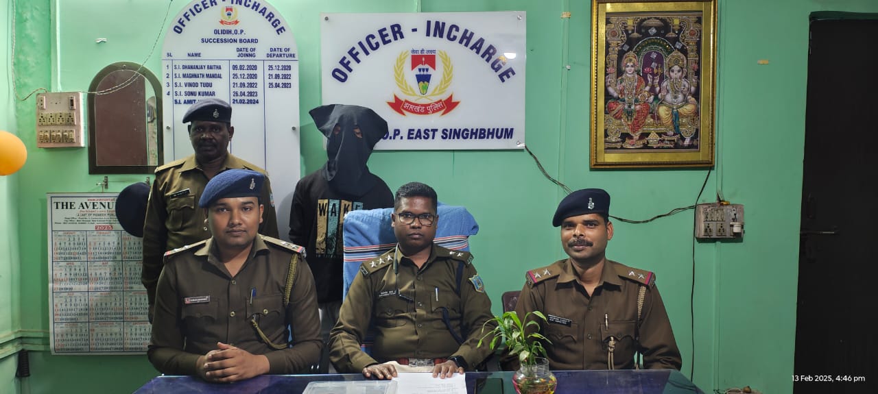 Jamshedpur : उलीडीह में चोरी का 12 घंटे में ही पुलिस ने किया उद्भेदन