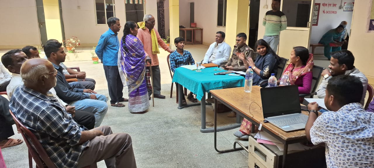 Potka : कोवाली थाने में भूमि विवाद समाधान दिवस पर कई आवेदनों का हुआ निष्पादन