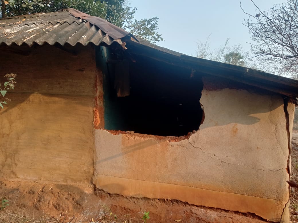 Baharagora : जंगली हाथियों ने पानीसोल गांव में जमकर मचाया उत्पात, ग्रामीण भयभीत