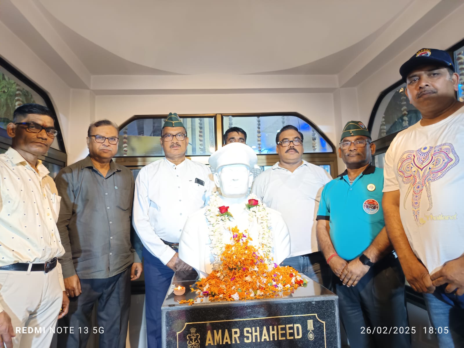 Jamshedpur: पुण्यतिथि पर याद किए गए वीर शहीद लेफ्टिनेंट कमांडर कपीश व मनोरंजन कुमार