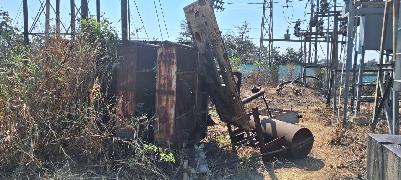 Potka:  चोरों के हौसले बुलंद,23 दिन बाद हाता सब स्टेशन में फिर हुई चोरी