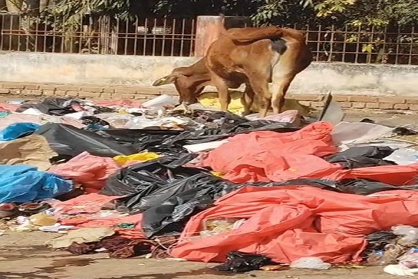 Deoghar : सदर अस्पताल बांट रहा रोग, अस्पताल में फैली गंदगी से संक्रमण का बढ़ा खतरा