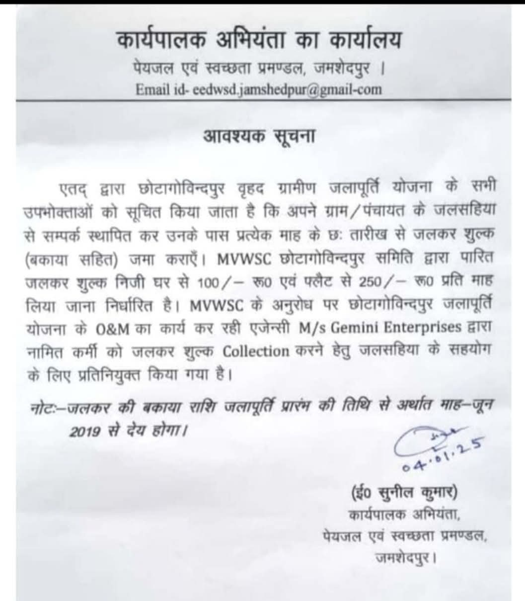 Drinking Water: पंचायत में पानी के लिए राजनीति गरमाई, आंदोलन की सुगबुगाहट