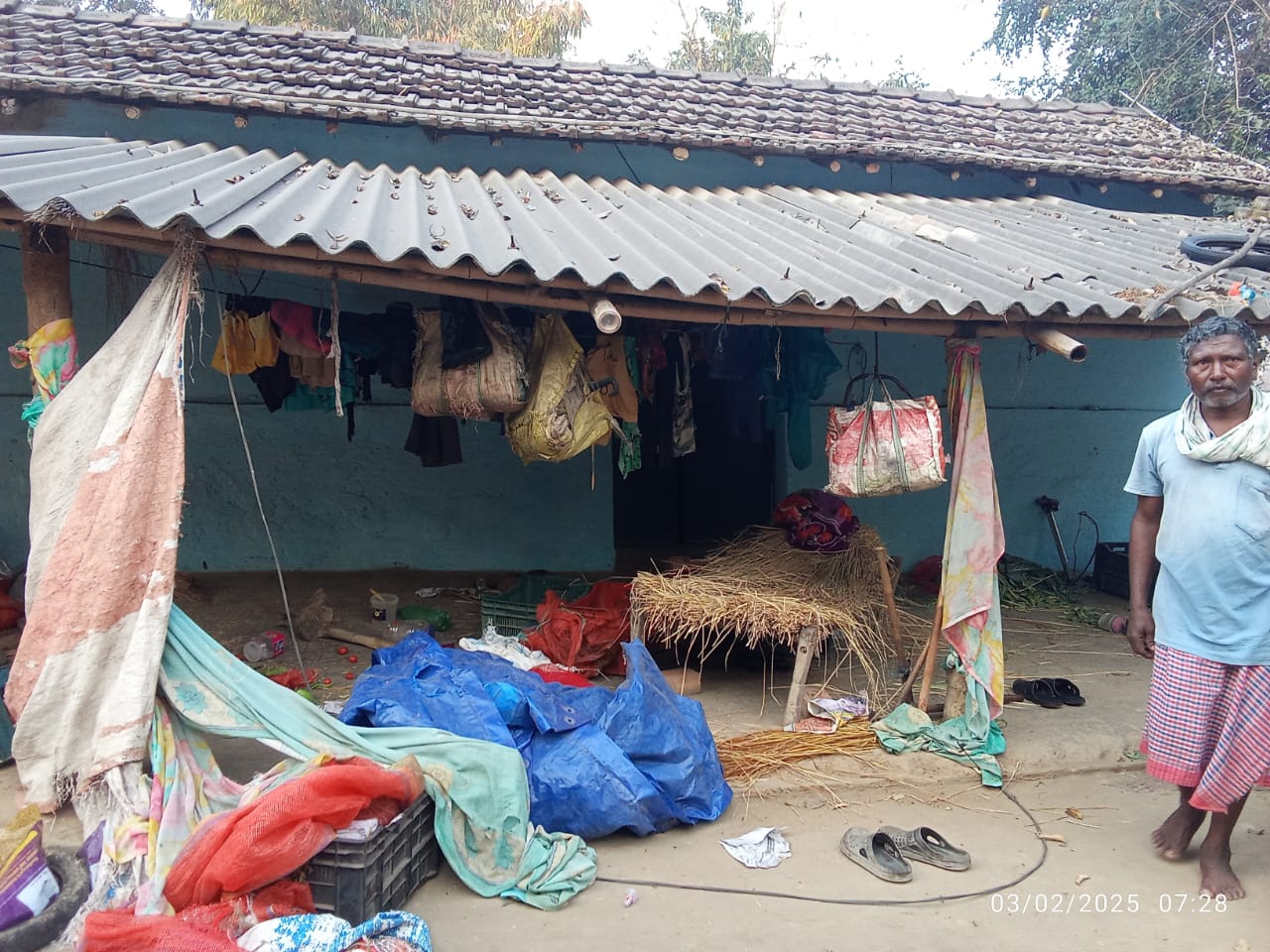 Potka : झुंड से बिछड़े हाथी ने तिरिलडीह में मचाया तबाही