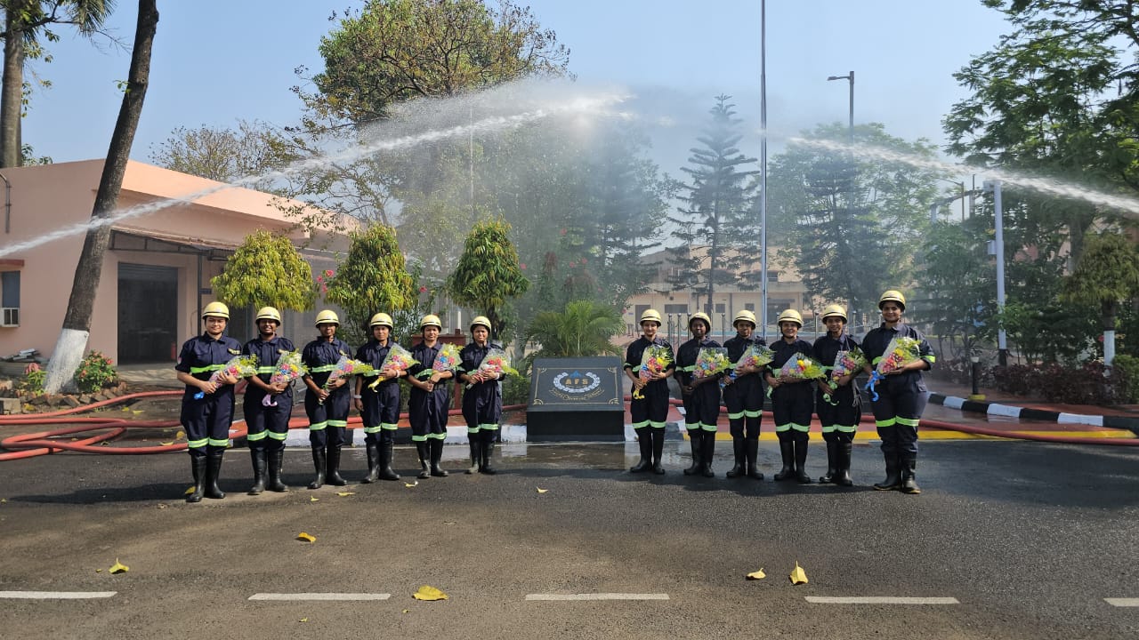 Jamhsedpur: Tata Steel की ‘Flames of Change’ की 23 सदस्यीय महिला दमकलकर्मियां संभालती है TMH और वेस्ट प्लांट फायर स्टेशन