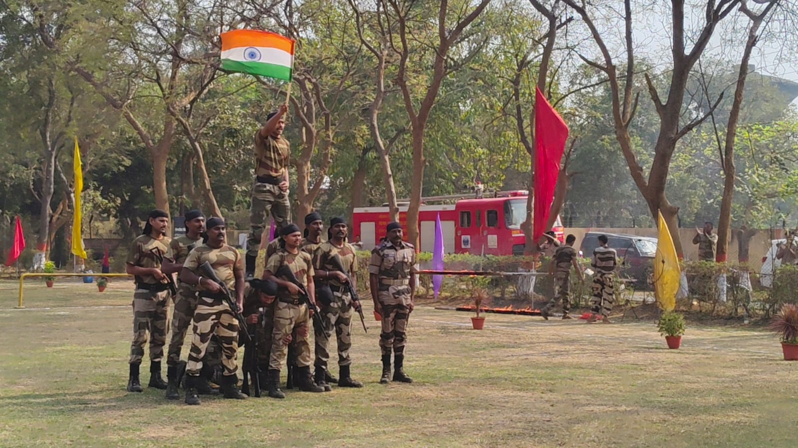 Jadugora: सीआईएसएफ ने जादूगोड़ा में मनाया अपना 56वां स्थापना दिवस