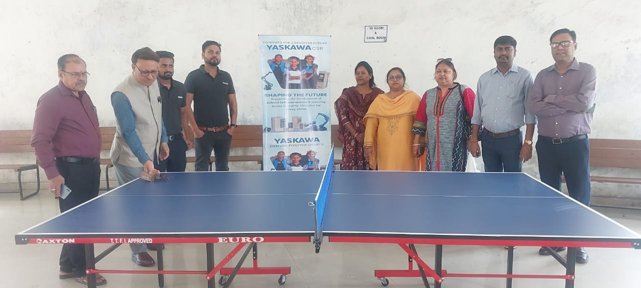 Yaskawa India ने Jamshedpur Co-Operative College को डोनेट की दस लाख की बहुमूल्य वस्तुएं