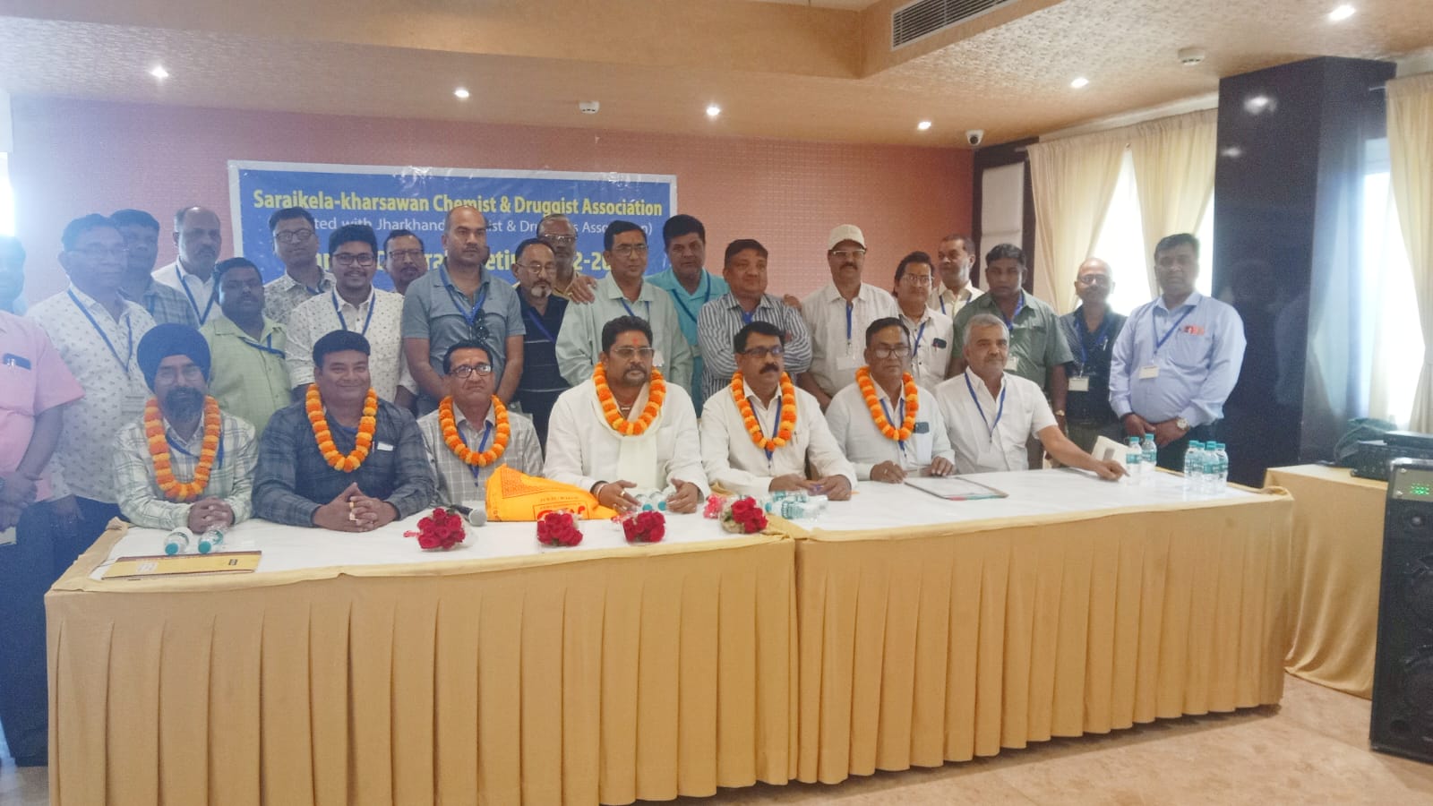 Gamharia : राजू चौधरी बने केमिस्ट एंड ड्रगिस्ट एसोसिएशन के जिलाध्यक्ष