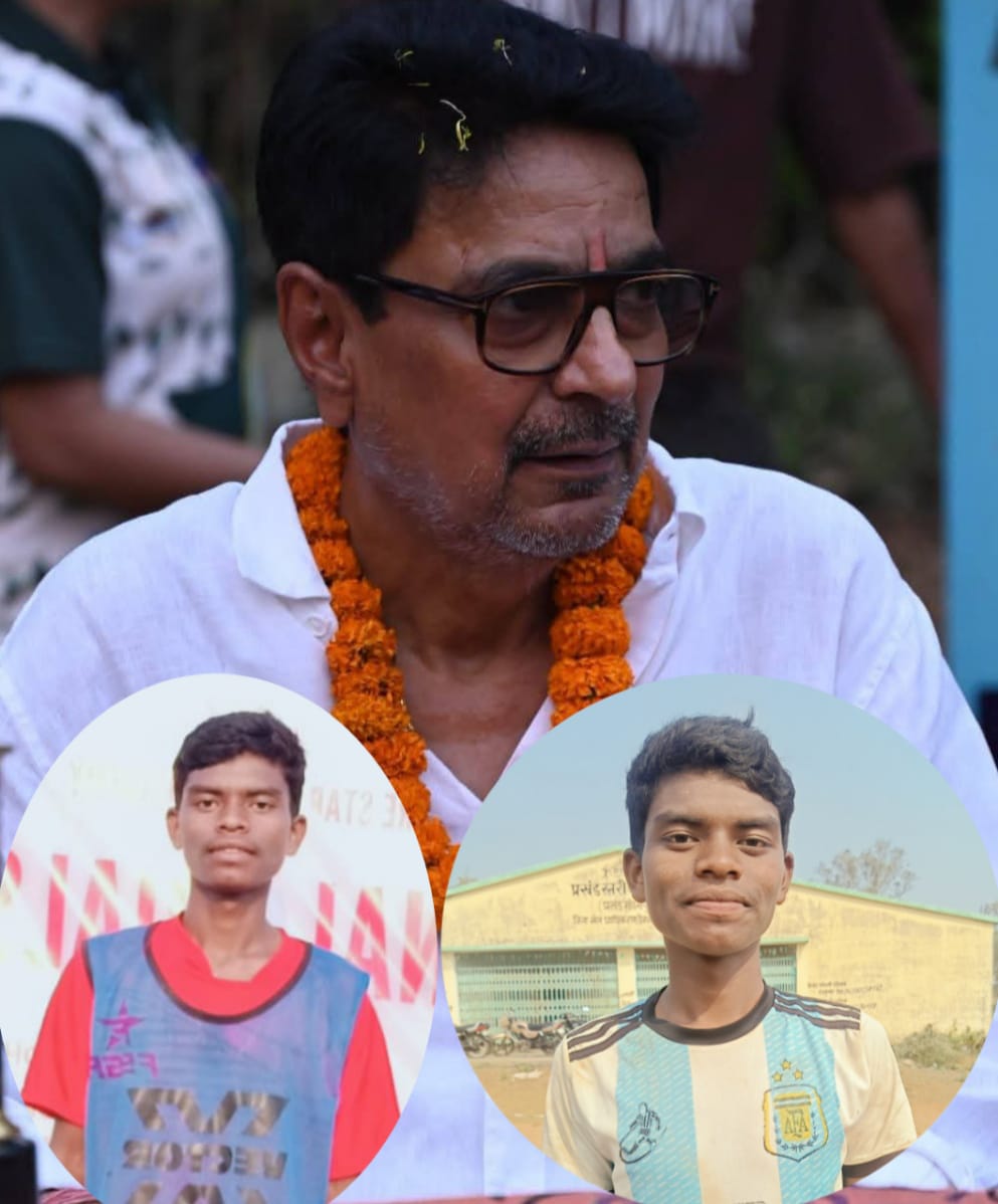 Deoghar : फुटबॉल खिलाड़ी वीरेंद्र हेम्ब्रम का लीग अंडर-17 में चयन, सुनील खवाड़े ने दी बधाई