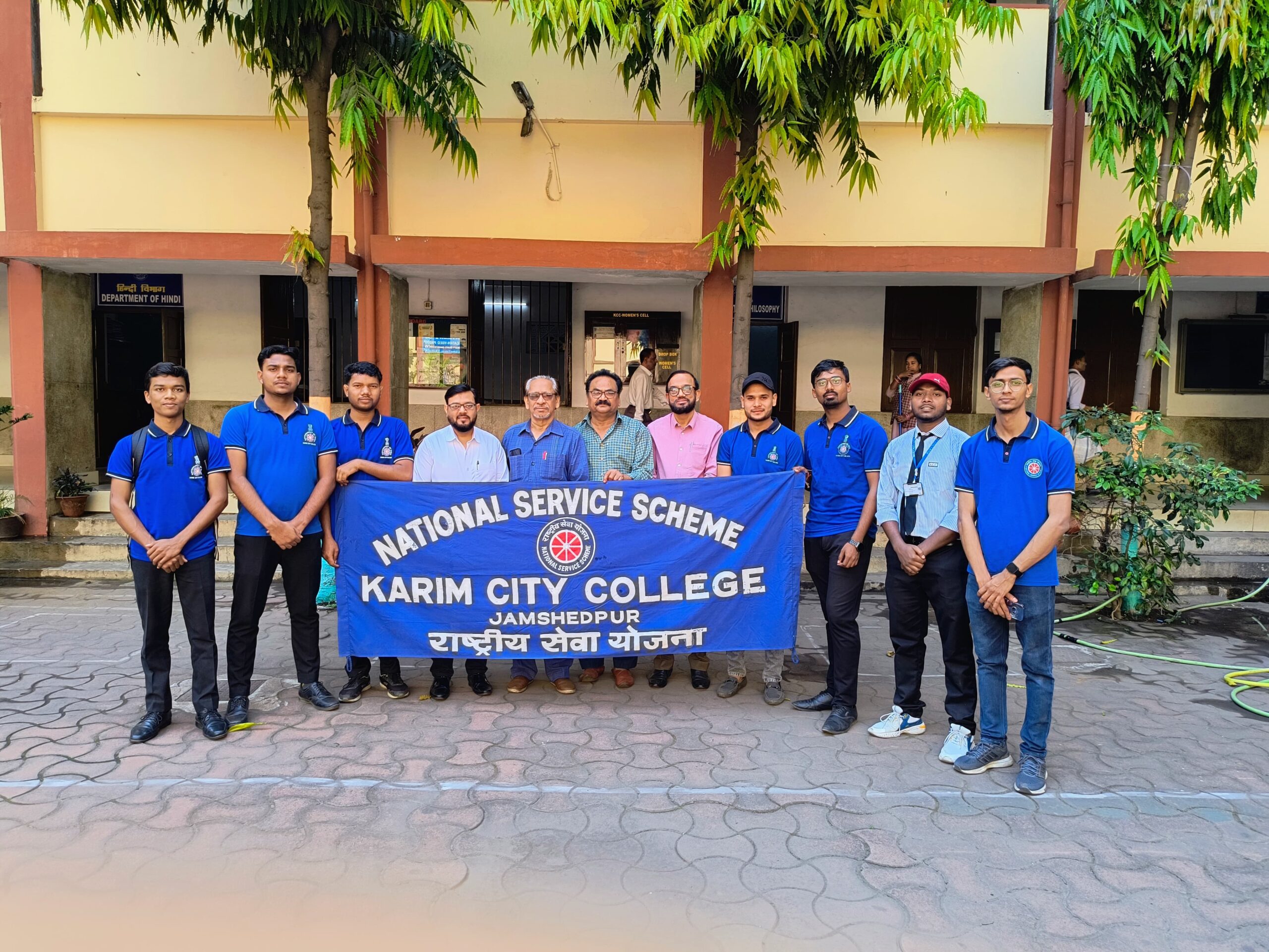 Tata Steel Foundation का रक्तदान शिविर, करीम सिटी कॉलेज के विद्यार्थियों की रही भागेदारी