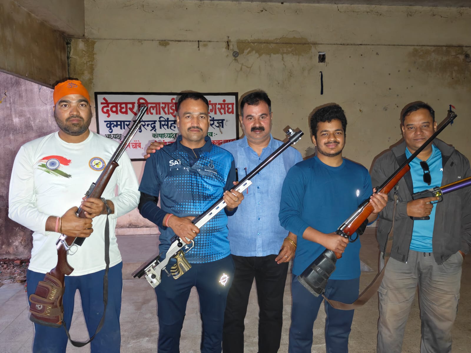 Deoghar : देवघर के निशानेबाज इंदौर रवाना, राइफल चैंपियनशिप में लेंगे भाग