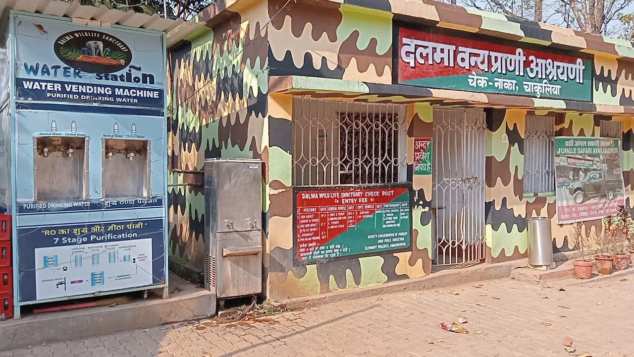 Chandil : दलमा वाइल्ड लाइफ सेंचुरी में पेयजल की नहीं है सुविधा, पर्यटक पानी के लिए तरस रहे हैं