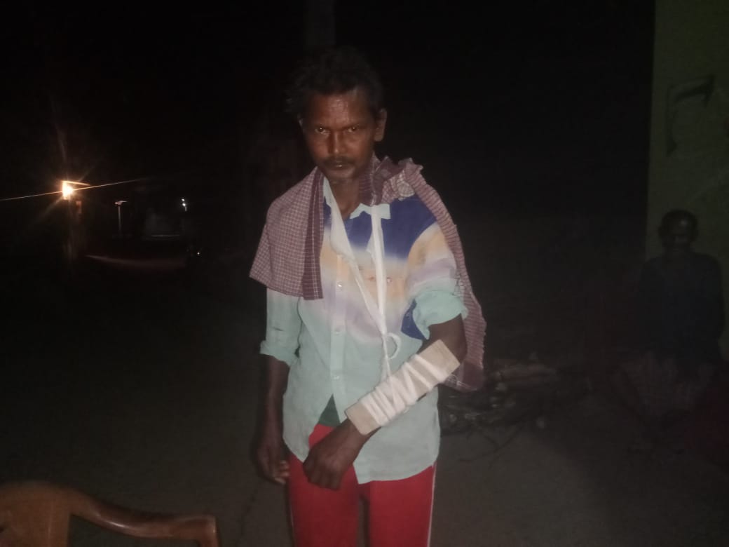 Potka: मानसिक रूप से विक्षिप्त ने भाई को कटारी से किया घायल