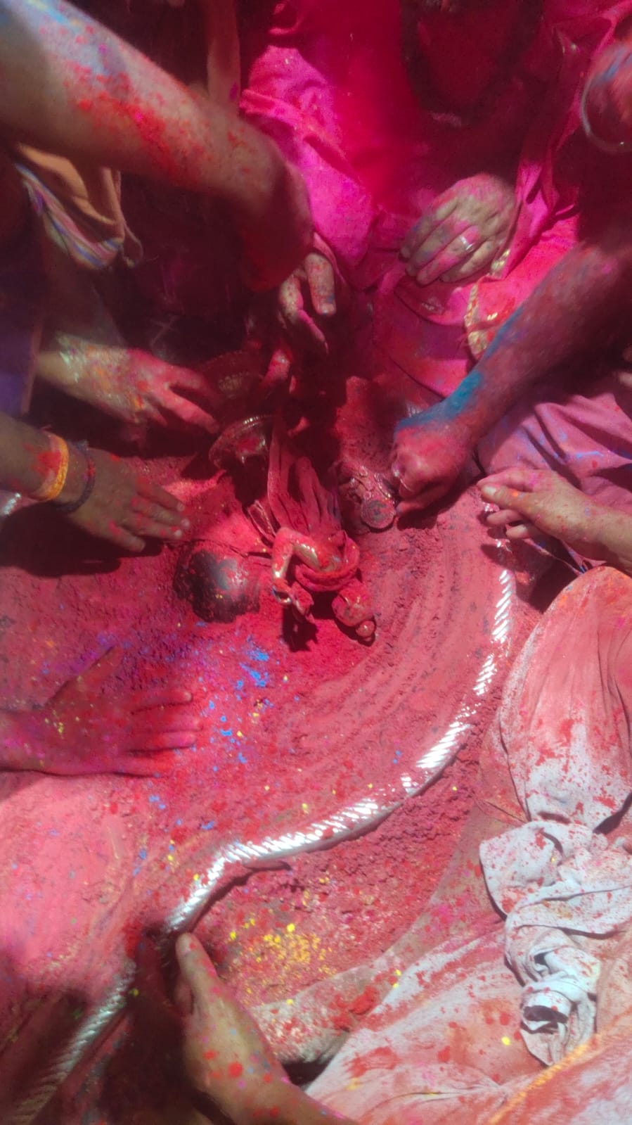 Deoghar:होली पर हुई थी बाबा बैद्यनाथ की स्थापना,आधी रात को हुआ हरि से हर का मिलन, निकली शोभायात्रा