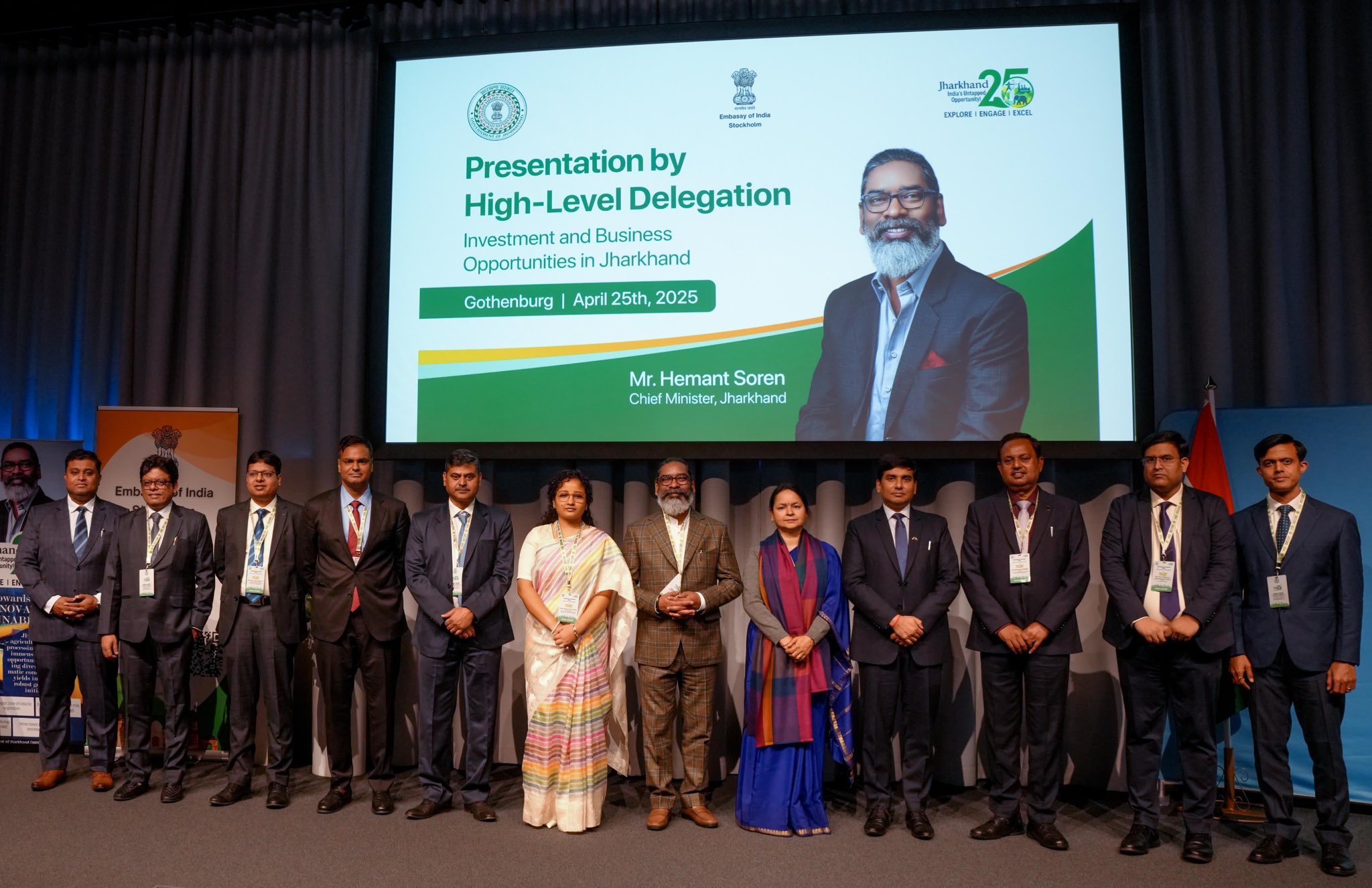 Jharkhand: हेमंत सोरेन की रणनीतिक विदेश यात्रा ने खोले निवेश के नए द्वार, गोटेबोर्ग में मिला अंतरराष्ट्रीय मंच