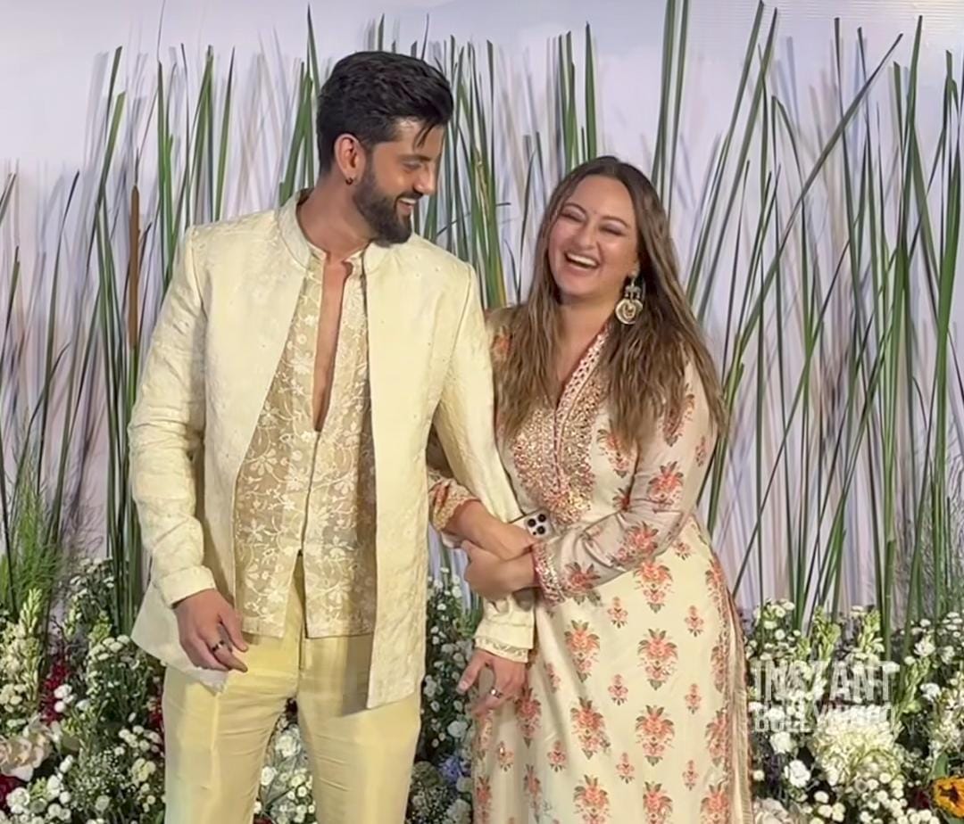 Sonakshi Zaheer 1st EID: सोनाक्षी-जहीर की पहली ईद, सलमान की ईद पार्टी में लूटी लाइमलाइट