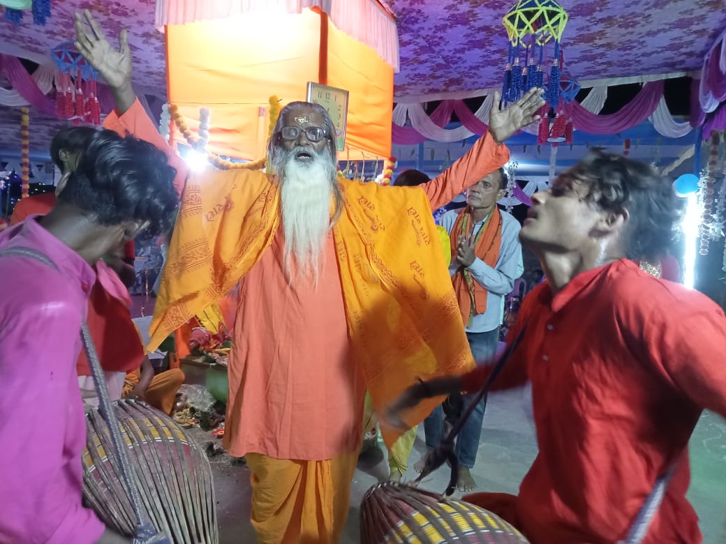 Potka : केरकेटा गांव में अखण्ड हरि नाम संकीर्तन आयोजित