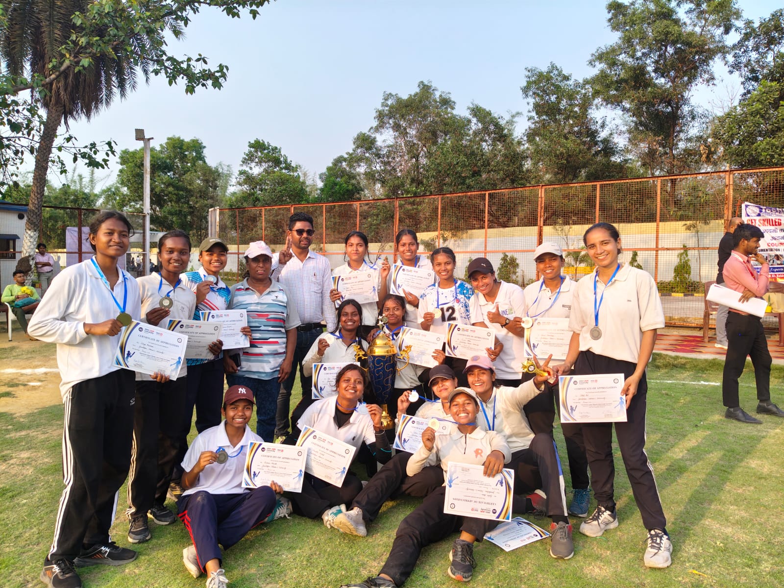 Jamshedpur Women’s University की छात्राओं का ‘Jain Premier League’ में उत्कृष्ट प्रदर्शन