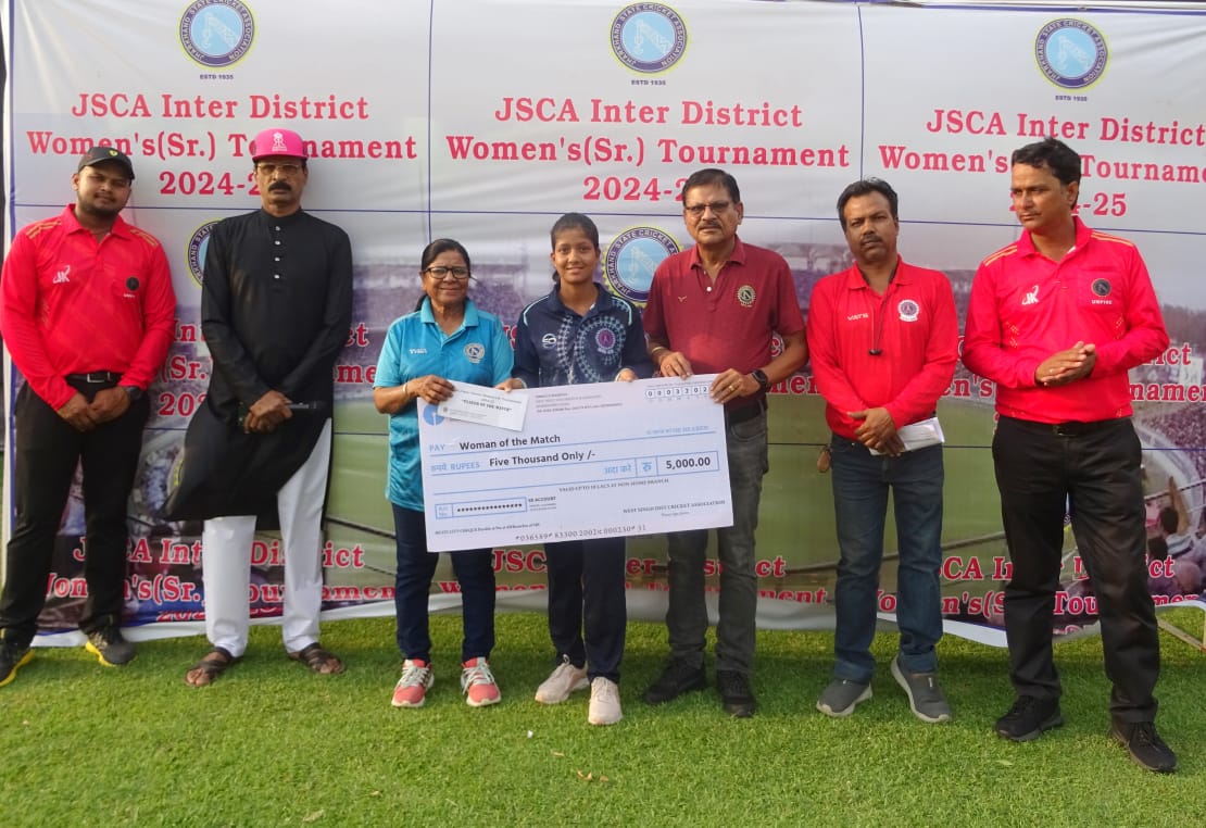Inter District Senior Women’s Cricket: अनामिका-चाँदमुनी की जोड़ी ने दिलाया जीत का स्वाद, चमकी चाईबासा की बेटियाँ