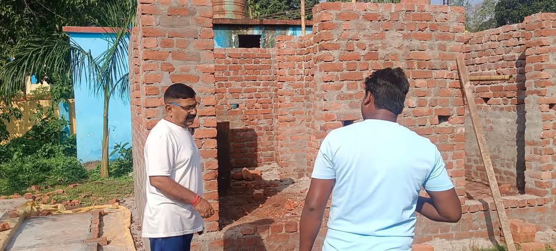 ITI गुवा में निर्माणाधीन शौचालय की गुणवत्ता पर उठे सवाल, तकनीकी शिक्षा विभाग को पत्र भेजने की तैयारी